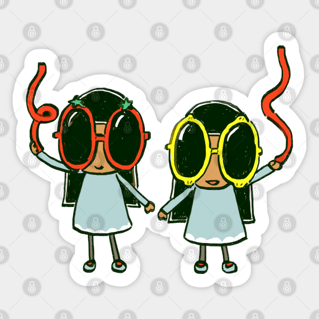 sarah and duck ribbon sister / children cartoon Sarah And Duck